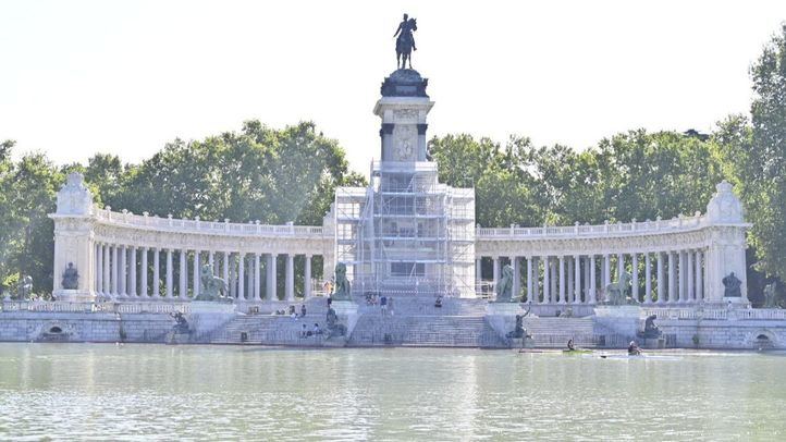 Estanque del parque de El Retiro