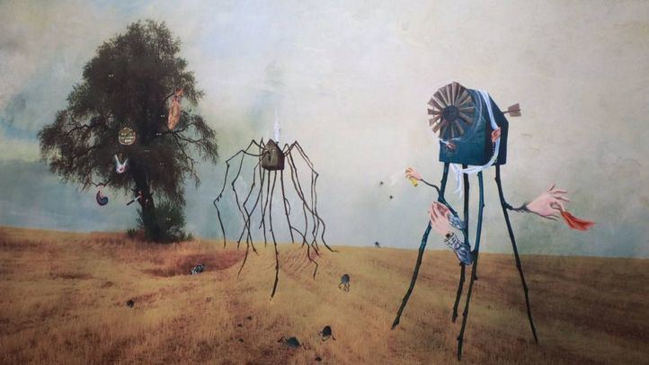 Obra de la exposición 'Quintaesencia', en El Silo de Hortaleza