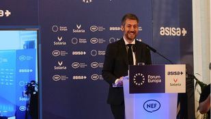 Desayuno informativo del consejero de Presidencia, Justicia y Administración Local del Gobierno regional, Miguel Ángel García Martín