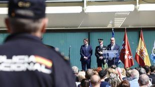 La Policía Nacional recibe la Medalla de Oro de la ciudad de Fuenlabrada.