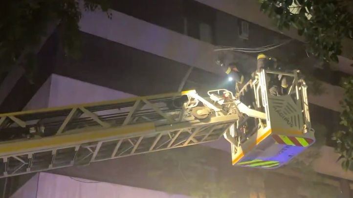 Incendio en la calle Gaztambide