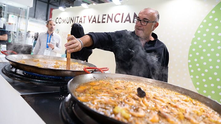 Uno de los stand de la feria
