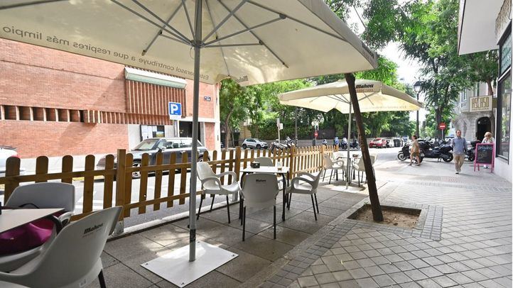 Terrazas de la zona de Ponzano y Santa Engracia