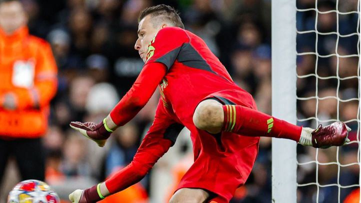 Lunin, portero del Real Madrid
