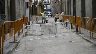 Imagen de archivo de operarios trabajando en la Operación Asfalto