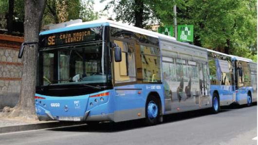 Autobús entre la Caja Mágica y Legazpi