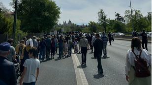 Protestas para soterrar la M-30
