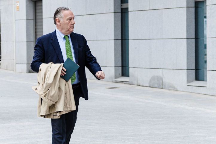 El exconsejero Alfredo Prada, a su llegada a la Audiencia Nacional
