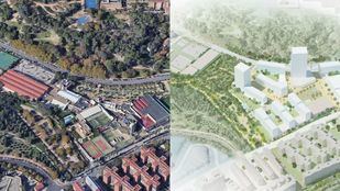 Antes y después del área de la Ermita del Santo
