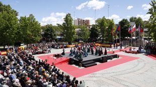 Acto institucional por el 2 de Mayo en Móstoles
