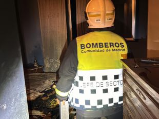 Fallece un hombre en el incendio de una vivienda en Leganés