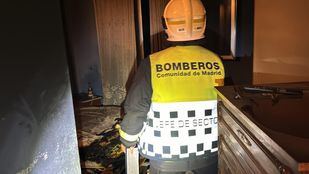 Incendio en una vivienda en Leganés