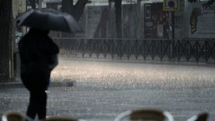 Una brusca tormenta provoca el caos en las fiestas de Valdemoro
