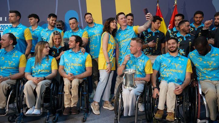 Recepción al Club Deportivo Ilunión, campeón de la Copa del Rey 2024 de Baloncesto en silla de ruedas
