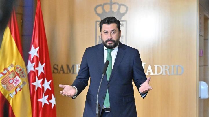 El portavoz del Partido Popular en la Asamblea de Madrid, Carlos Díaz-Pache