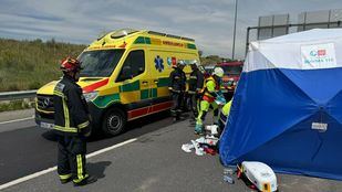 Accidente mortal en la M-50 en San Fernando