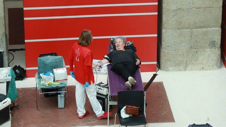 Maratón de donación de sangre en la Real Casa de Correos