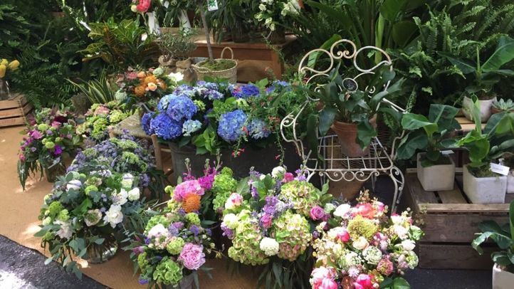 Foto de archivo de una edición anterior del Mercado de las Flores de Primavera
