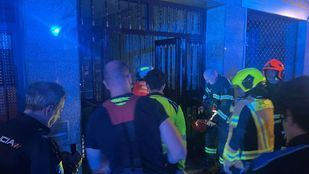 Incendio en una vivienda de Arganzuela