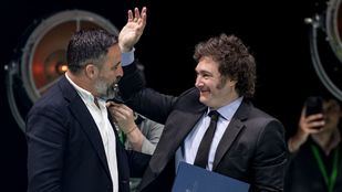 Casi 11.000 personas acuden al acto de Vox en Vistalegre con el reclamo de Milei