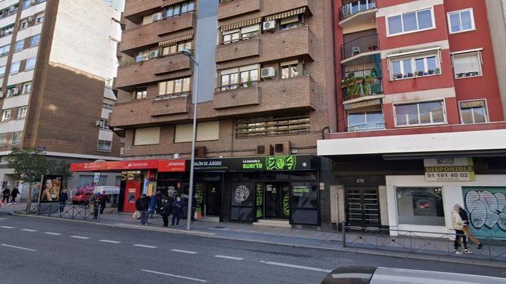 Calle Bravo Murillo, a la altura del número 276