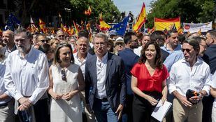 Nueva manifestación del PP contra la amnistía de cara a las elecciones europeas
