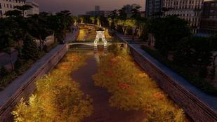 Madrid iluminará por las noches un tramo del río Manzanares
