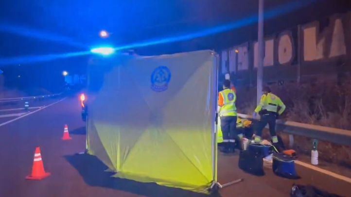 Accidente mortal en la salida de la M-14 a la A-2