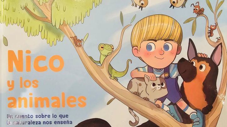 La portada del libro 'Nico y los animales'