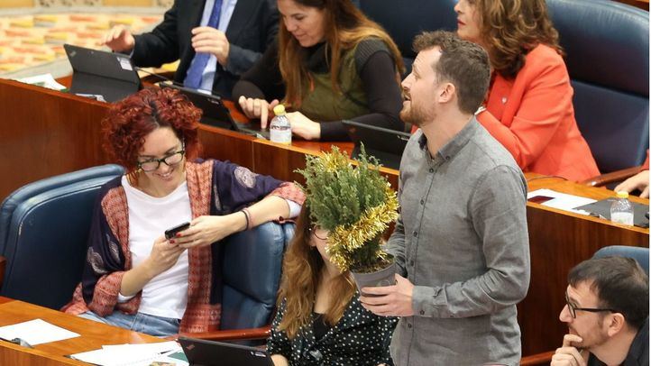 El diputado de Más Madrid en la Asamblea Pablo Padilla