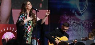 La cantaora Argentina en los Premios Madrid