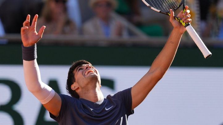 Carlos Alcaraz gana la semifinal de Roland Garros