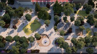 Así quedará la plaza de San Cristóbal en Ciudad Pegaso