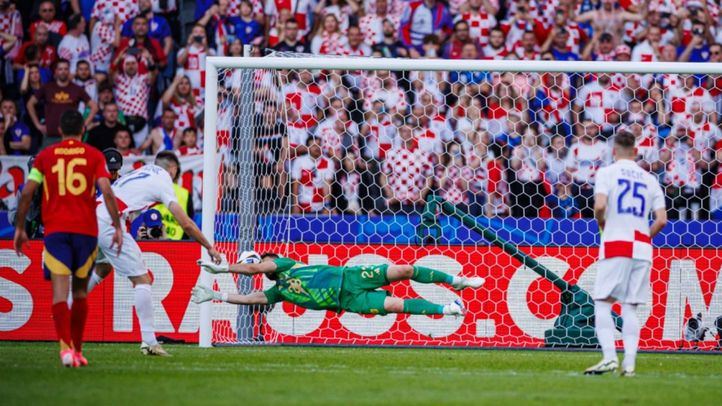 Primer partido de España en la Eurocopa ante Croacia