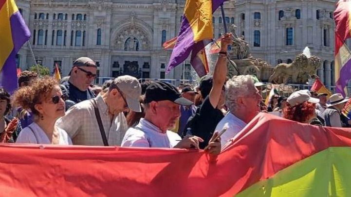 Marcha republicana en Madrid