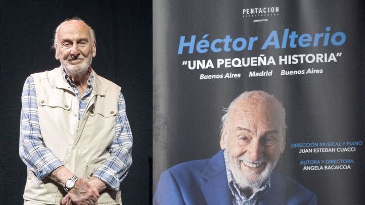 El actor Héctor Alterio en Madrid
