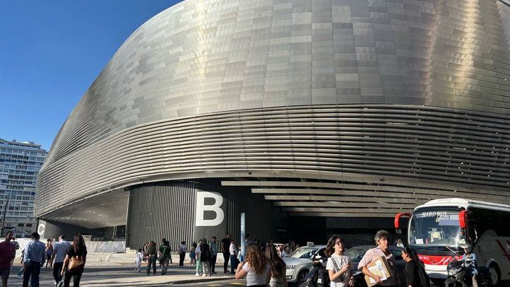 El estadio Santiago Bernabéu