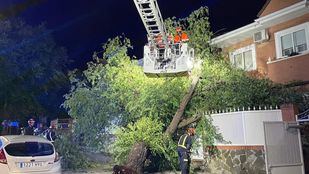 Una fuerte tormenta provoca el caos