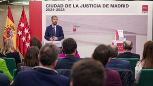 Presentación del anteproyecto de obra de la Ciudad de la Justicia