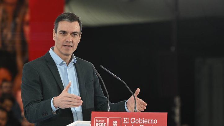 El presidente del Gobierno, Pedro Sánchez