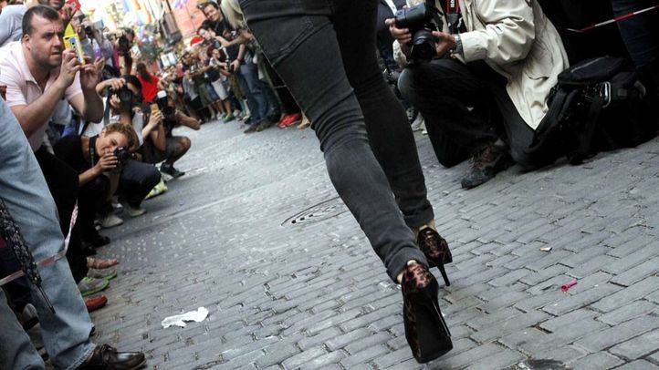 Carrera de tacones en Chueca