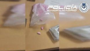 Droga incautada por la Policía Municipal