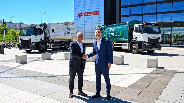 Carlos Barrasa, director de Commercial & Clean Energies de Cepsa y Gonzalo Cañete, CEO de PreZero España y Portugal