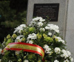 Homenaje del PP en Madrid a Miguel Ángel Blanco en el 27º aniversario de su asesinato por ETA