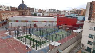 Pistas de pádel en los Salesianos de Estrecho