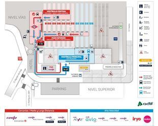 Cambios en los accesos a la estación de Chamartín