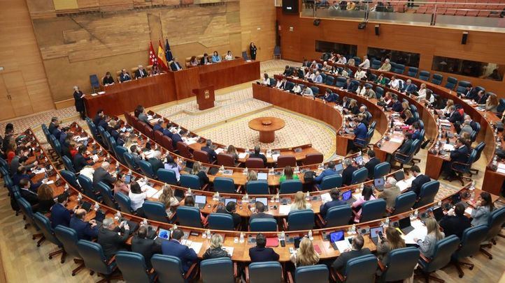 Pleno de la Asamblea de Madrid