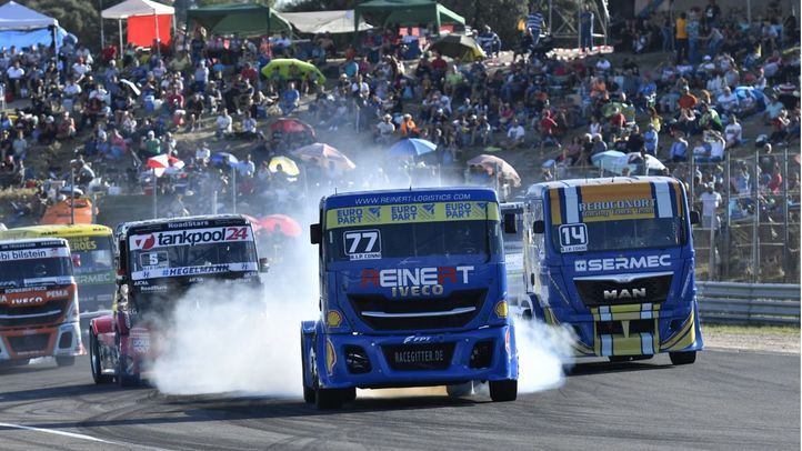 Imagen de archivo del Gran Premio de España de Camiones en el Circuito del Jarama.