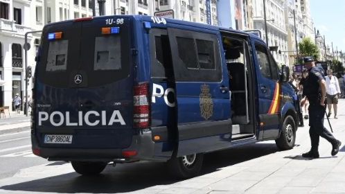 Imagen de archivo de un furgón de la Policía Nacional