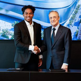 Endrick se rompe en su presentación con el Real Madrid
